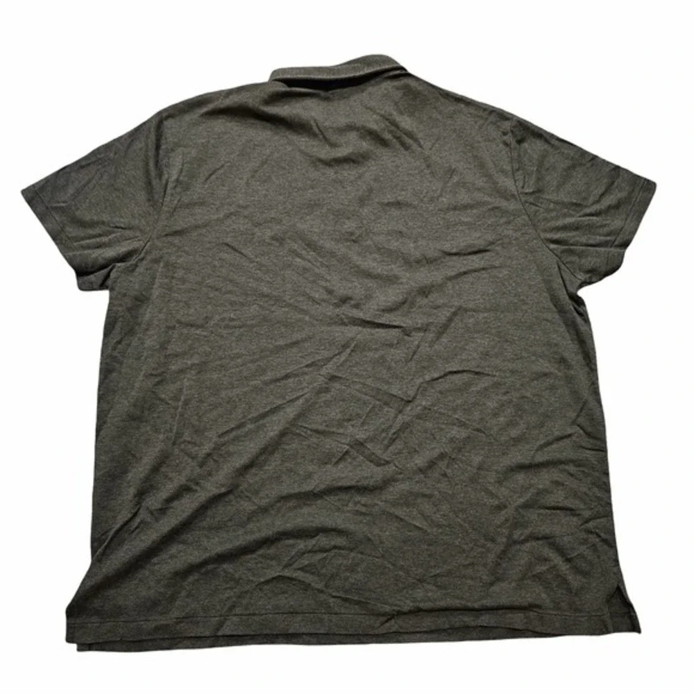 Polo Ralph Lauren‎ Shirt Mens XXL Custom Slim Fit Short Sleeve Polo Gray